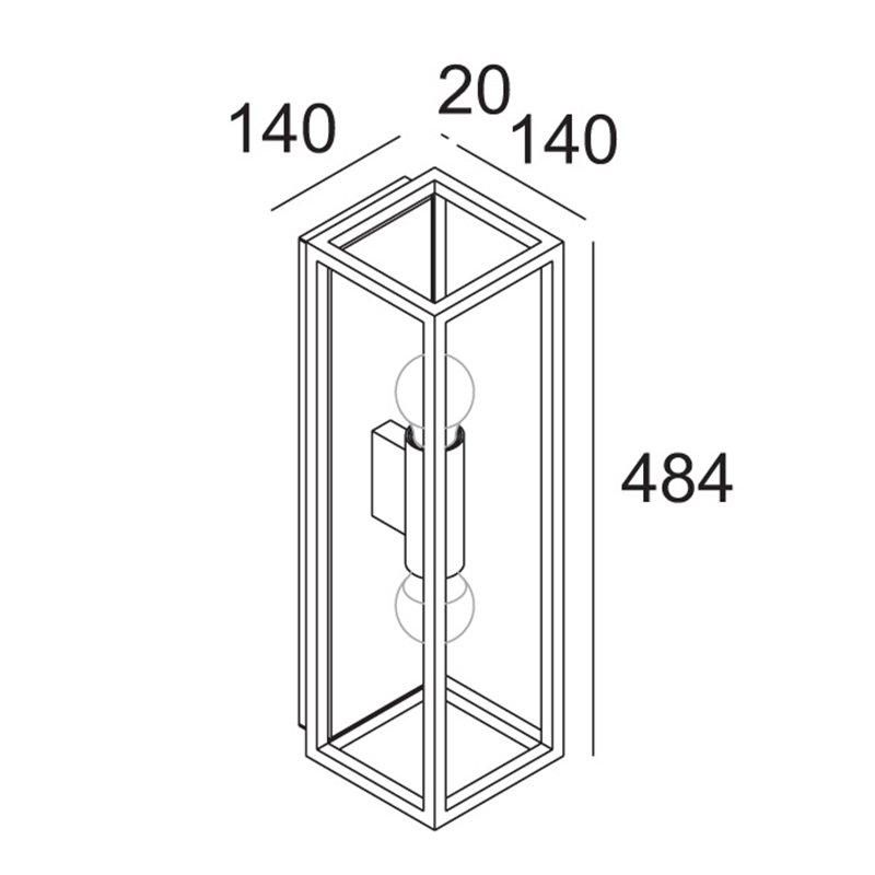 Delta Light MONTUR L O E27 Applique