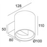 Delta Light ORBIT T LED Wandlampe