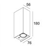 Delta Light MONO II DOWN-UP LED Wall lamp
