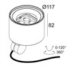Delta Light FRAX SB LINEAR H Lampadaire / Applique