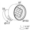 Delta Light FRAX M WALLWASH Floor lamp / Wall lamp