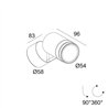 Delta Light SPIX M 24V Wandlampe