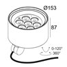 Delta Light Frax Mb Pole Superspot applique