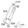 Delta Light Polesano W wall lamp