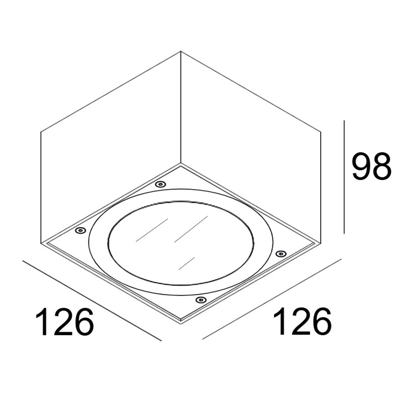 Delta Light Vision Out wall lamp