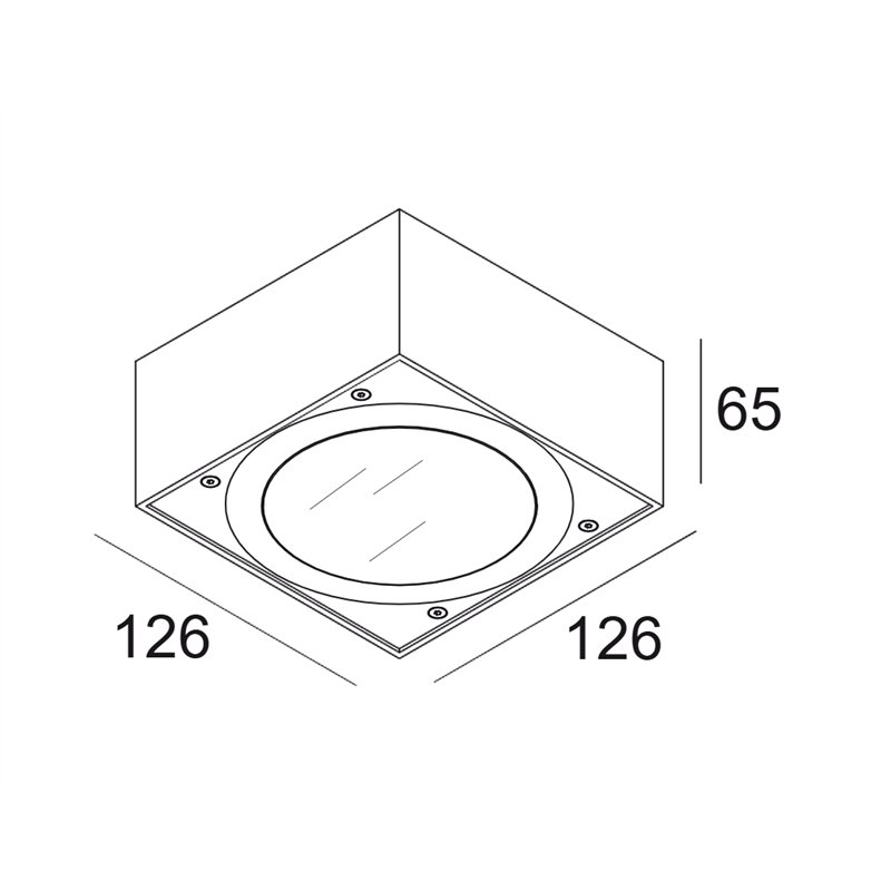 Delta Light Vision S Out wall lamp