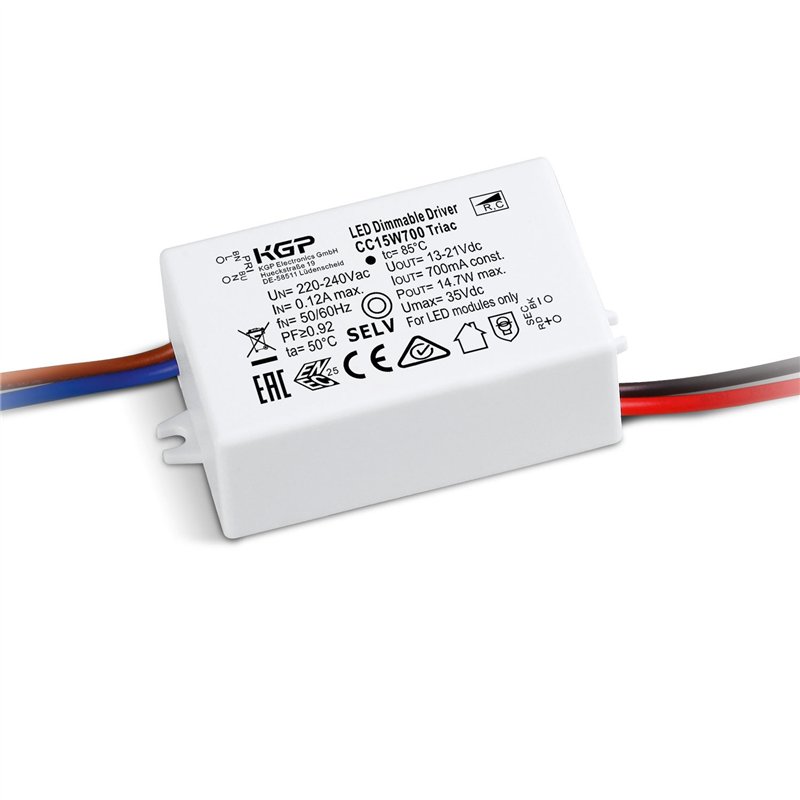 Delta Light LED POWER SUPPLY 700mA / 15W DIM8