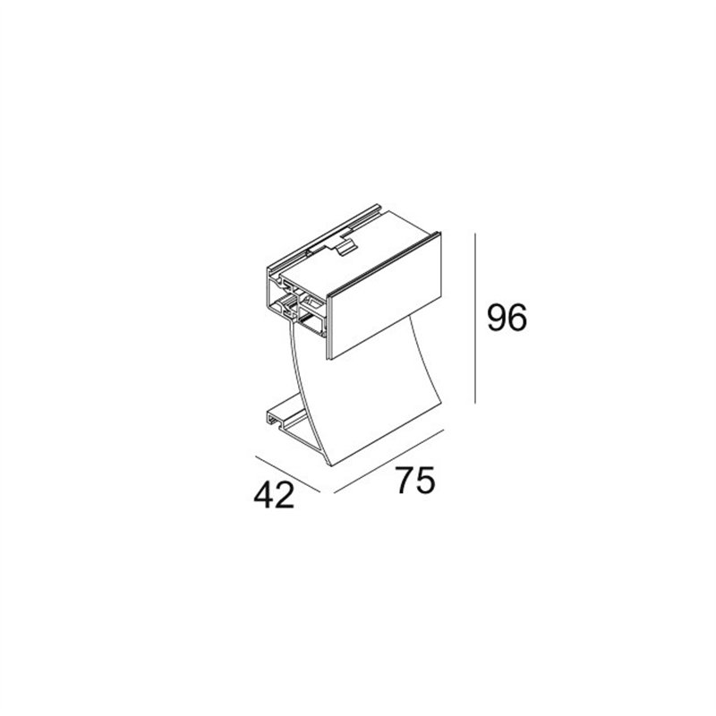 Delta Light INLET TRIMLESS H7 Applique