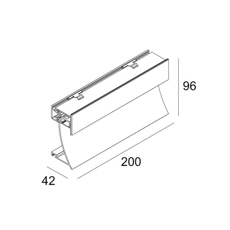 Delta Light INLET TRIMLESS H20 Applique
