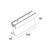 Delta Light INLET TRIMLESS H20 Applique