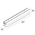 Delta Light INLET TRIMLESS L38 Wandlamp