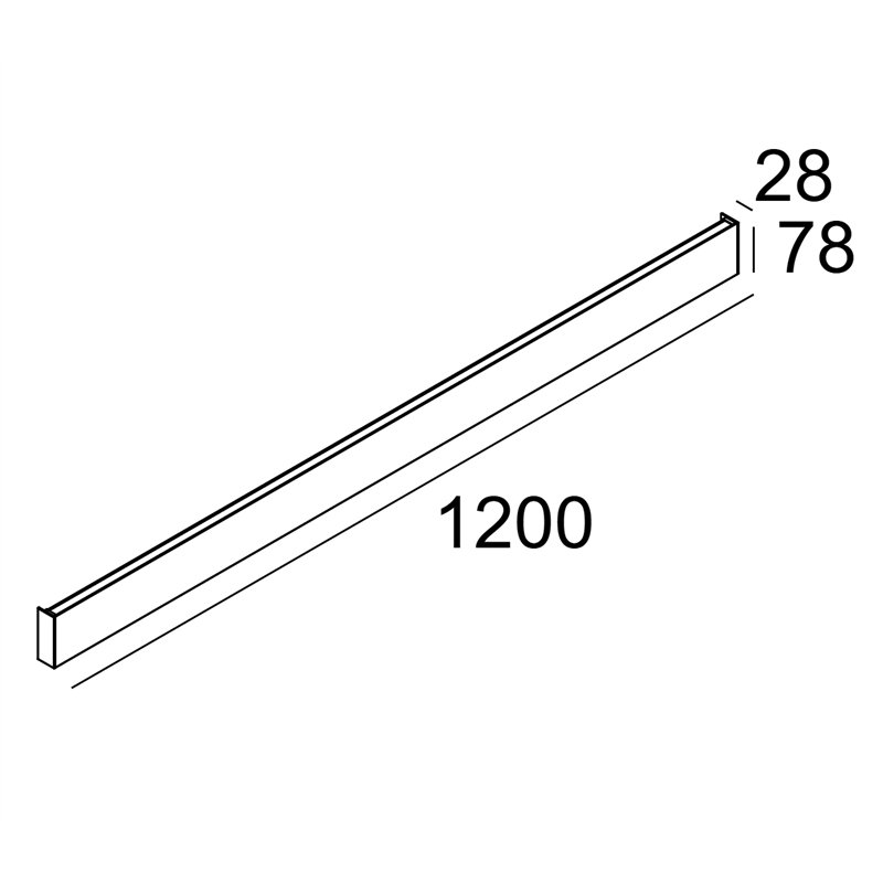 Delta Light Femtoline W Down-Up 1200 Wandlamp