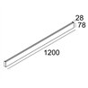 Delta Light Femtoline W Down-Up 1200 Wandlampe