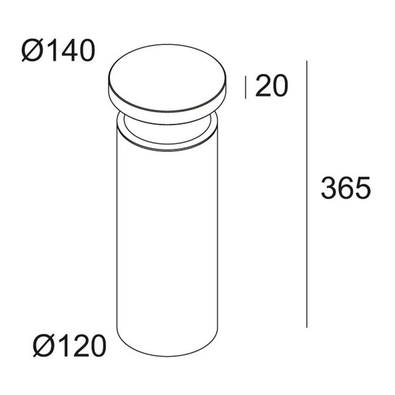 Delta Light BAZIL 123 Tuinpaal