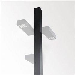 Delta Light POLESANO 6M - 3 ANCHORED Garden lamppost