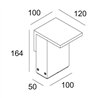 Delta Light OBLIX S 15 Bodenlampe