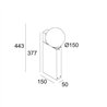 Delta Light OONO P40 DIM 8 Lampadaire extérieur