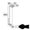 Delta Light Elbo Asymmetric P 40 Pollerleuchte