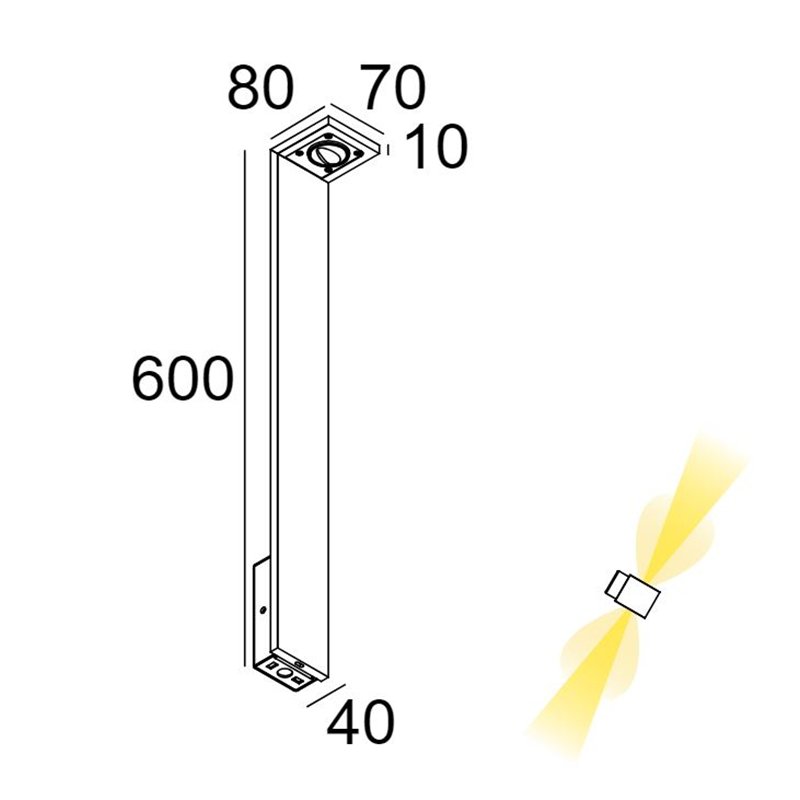 Delta Light Elbo Symmetric P 60 Tuinpaal