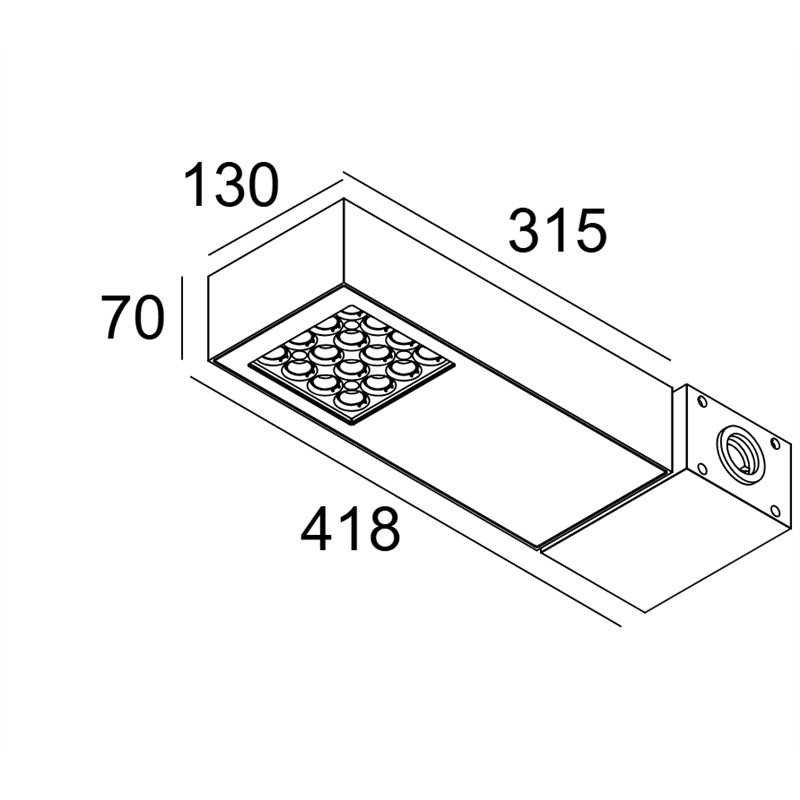 Delta Light Polesano spot Garden lamp