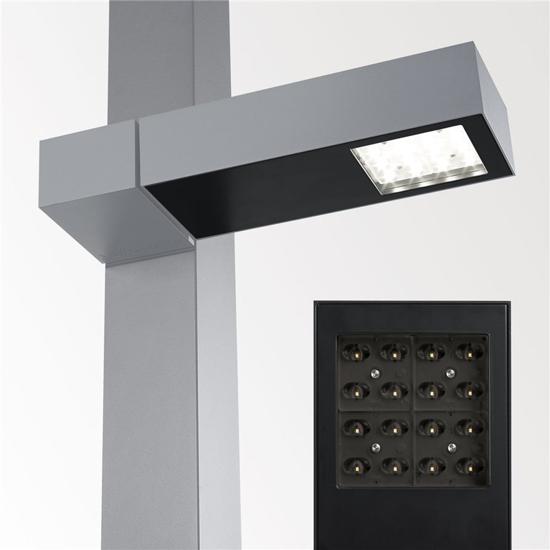 Delta Light Polesano street Lampadaire extérieur
