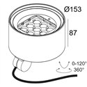 Delta Light FRAX MB POLE 927 LINEAR H DIM5 Tuinpaal