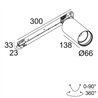 Delta Light SPY 66 ADM SLIM Éclairage sur rail