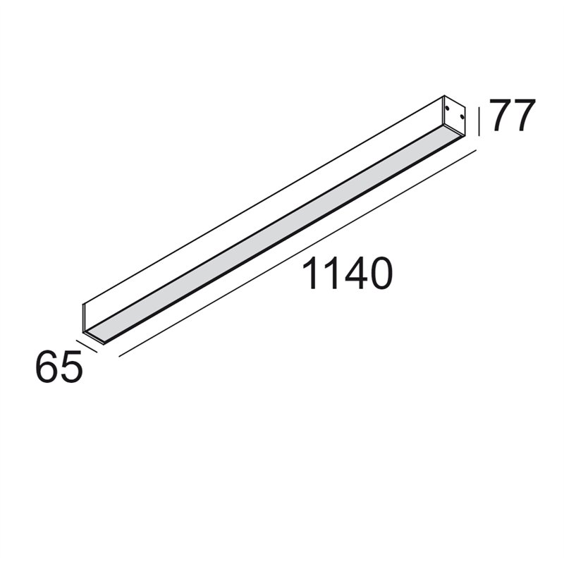 Delta Light B-Liner Ip track lighting fixture