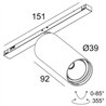 Delta Light Sl19 - Spy 39 DIM5 Track lighting fixture