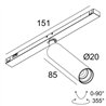 Delta Light Sl19 - SPY 20 DIM5 Schienenbeleuchtung