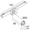 Delta Light Spl14 - SPY 20 DIM5 Track lighting fixture