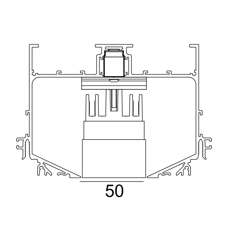 Delta Light M52 - 1 Led D DIM5 Éclairage sur rail