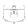 Delta Light M52 - 1 Led D DIM5 Éclairage sur rail