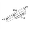 Delta Light M - Dot.Com M4 DIM5 Schienenbeleuchtung