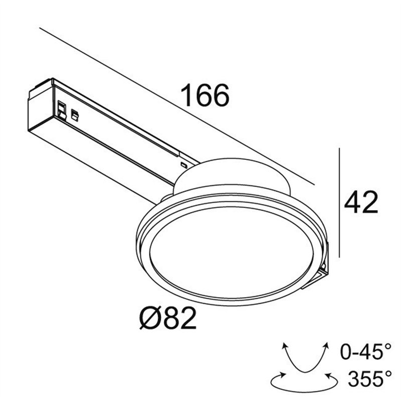 Delta Light M26L - HALOSCAN HP SOFT DIM5 Trackverlichting