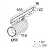 Delta Light M26L - HEDRA DIM5 Éclairage sur rail