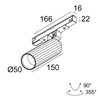 Delta Light M26L - HEDRA L DIM5 Éclairage sur rail