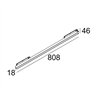 Delta Light M - Led Line He 1 X 18,4W DIM5 Track lighting fixture