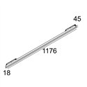 Delta Light M - Led Line He Soft 1 X 17,3W DIM5 Trackverlichting