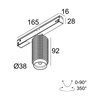 Delta Light M20/M26H - Punk 39 DIM5 Éclairage sur rail