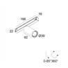 Delta Light M26L - SPY 391 DIM5 Schienenbeleuchtung