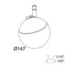 Delta Light M26L - Tweeter BL DIM5 Éclairage sur rail