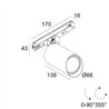 Delta Light M20/M26H - Spy 66 Wallwash MDL éclairage sur rail