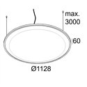 Delta Light Soli - Shhh Plus 120/8 Scarlet DIM5 Trackverlichting