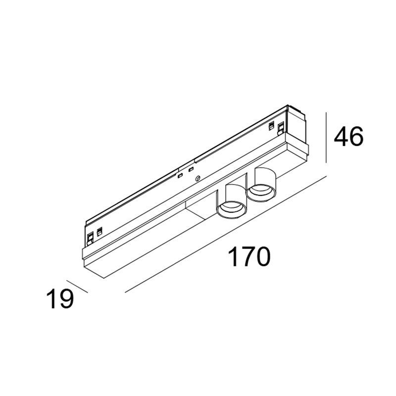 Delta Light M20/M26H - Jum-Oh! 2R DIM5 Trackverlichting