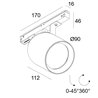 Delta Light M20/M26H - OBIN MDL Éclairage sur rail