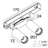 Delta Light M20/M26H - Spy 272 92730 Mdl Schienenbeleuchtung