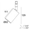 Delta Light M20/M26H - Spy Focus Mp 927 Mdl Schienenbeleuchtung