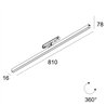 Delta Light M26H - Led Line OK DIM5 Éclairage sur rail