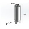 Delta Light HIGH PROFILE F2 E27 Stehlampe